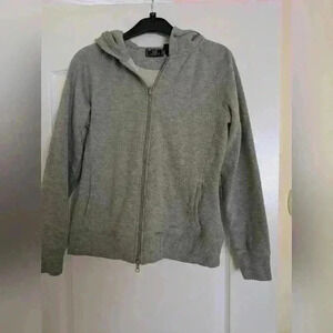 Women's Medium grey Champion  zip up hoodie